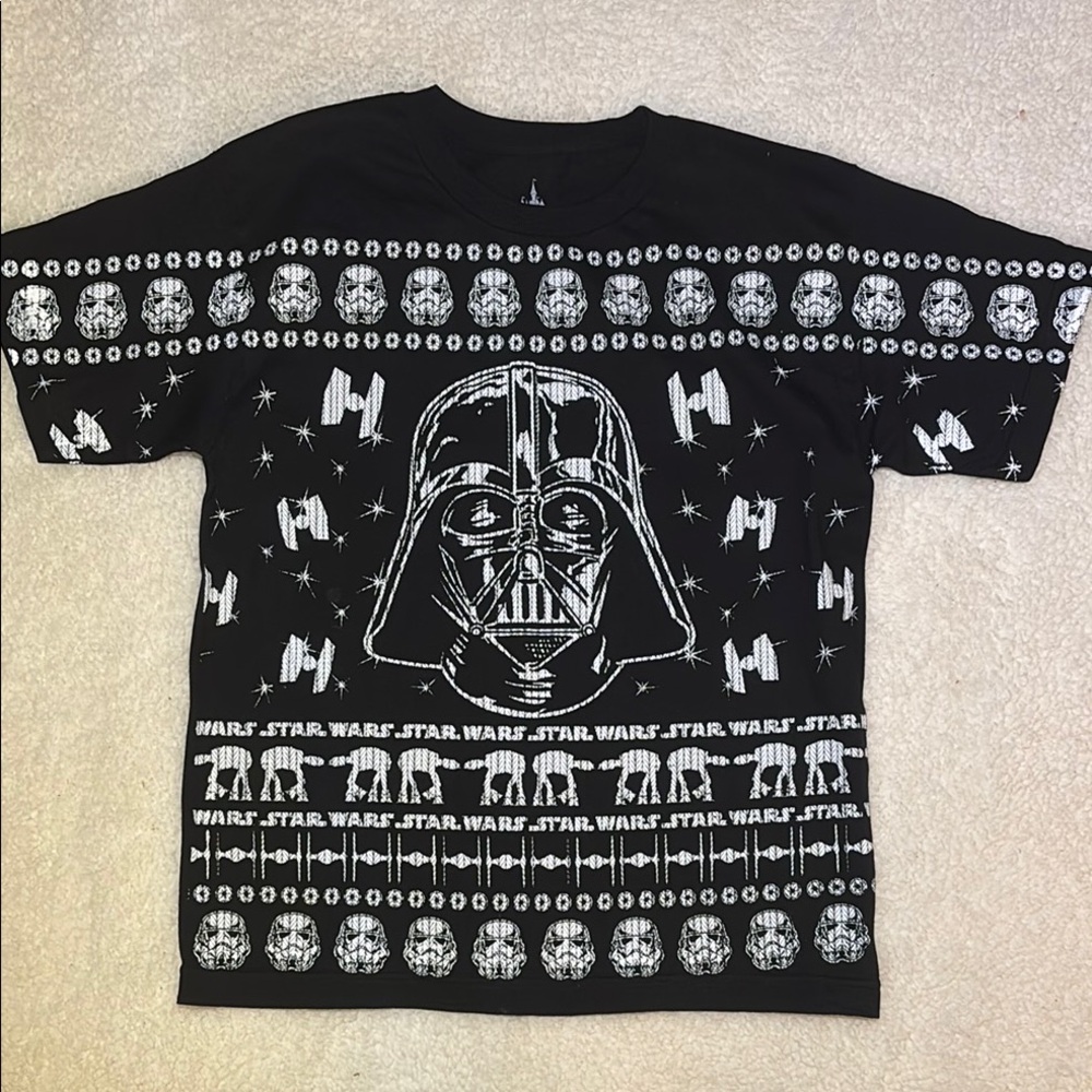 Disney Parks Black Darth Vader / Imperial Army T-Shirt Large